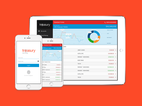 Treasury: Personal Project, Brand, & UI/UX Design project