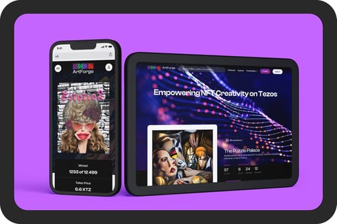 ArtForge | Web3-NFT Marketplace project