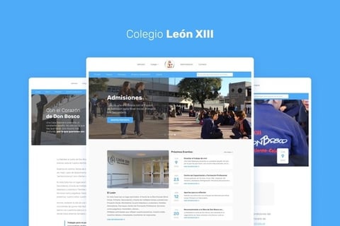 Instituto León XII | Website and Design System project