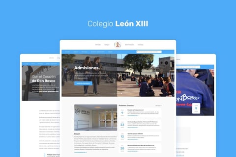 Instituto León XII | Website and Design System project