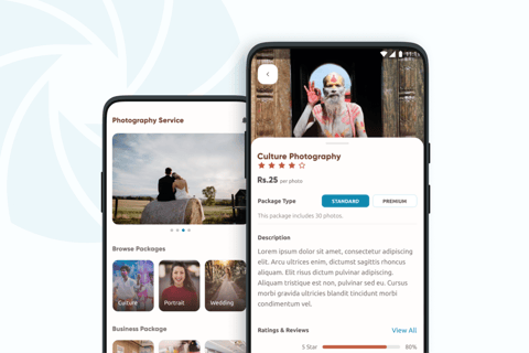 DSLR Sewa | Photography Service and Camera Renting B2B/B2C App project