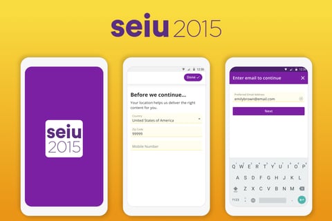 SEIU 2015 Connect | Relational Organizing App project