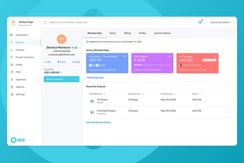 IN2 | Cloud-based Sports and Fitness Management Web Application project