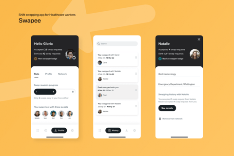 Swapee - Shift Swapper for Healthcare Workers project