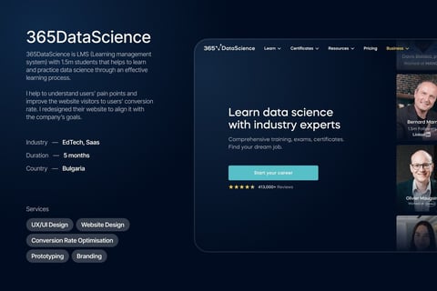 Data Science Learning Management System project