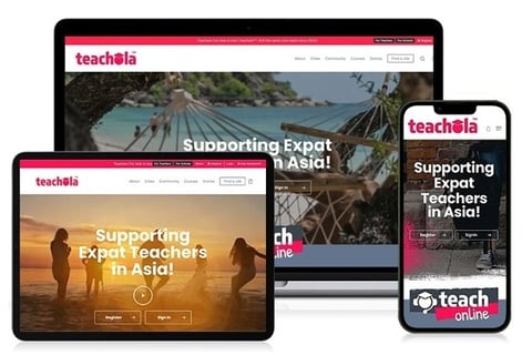 UI/UX and Brand for an Educational Recruitment Company project