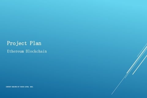 Agile Methodology Project Plan | Blockchain project
