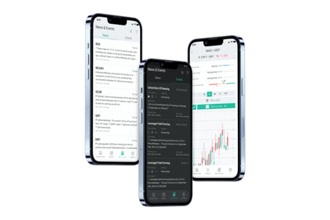 Trading news and monitoring Android and iOS apps project