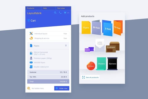 Layoutfabrik–Print Service Meets Design Agency project