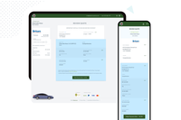 Responsive Web App Car Insurance