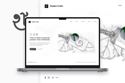 Shailee Crafts | Handicraft Showcase Website project