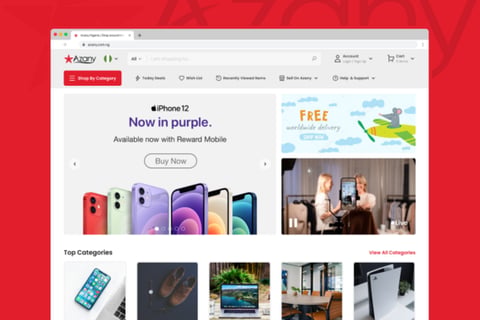 Responsive UI/UX Design for an eCommerce Website project