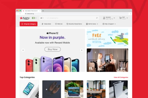 Responsive UI/UX Design for an eCommerce Website project