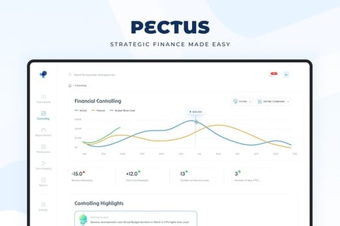 Pectus Finance - Fintech Dashboard project