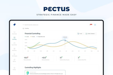 Pectus Finance - Fintech Dashboard project