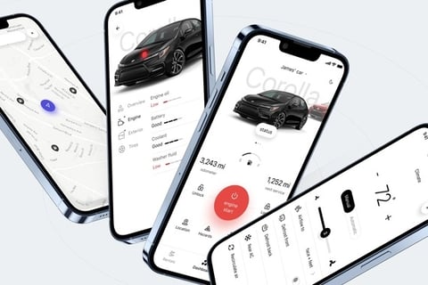 Toyota App Concept project