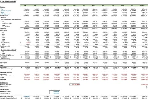 M&A and Operating Model project