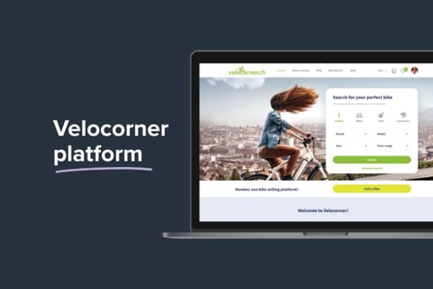 Marketplace Platform for Bicycles - UX, UI, and Branding project