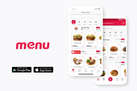 Food Delivery App for Menu Group project