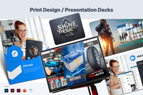 Print and Presentation Designs project