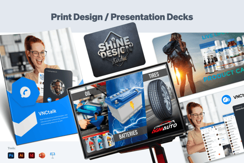 Print and Presentation Designs project