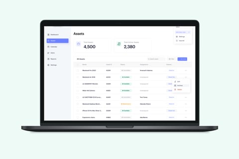 Product Designer for a B2B Asset Management Dashboard Software | Asteria project