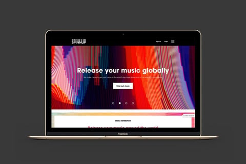 Branding and Responsive Design for Spinnup project