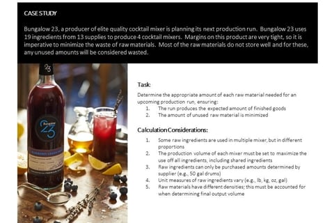 Production Optimization project