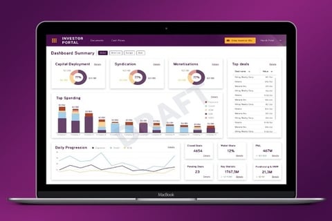 Investor Portal Redesign project