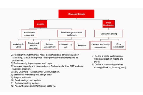 Strategy Definition for a Financial Services Solution Company (Tsys) project