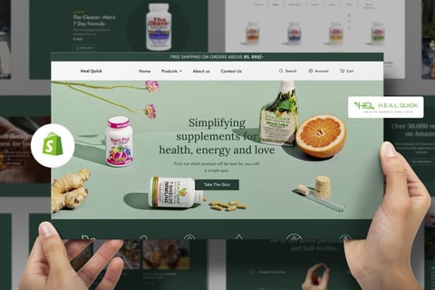 Quick Fix to Shopify Conversion-oriented Website Design project