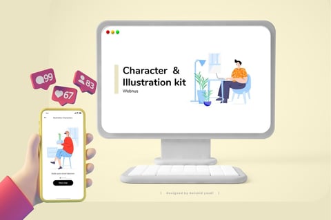 Character and Illustration Kit project