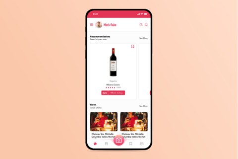 UI/UX Design for a Blockchain-driven Solution in the Wine Industry project