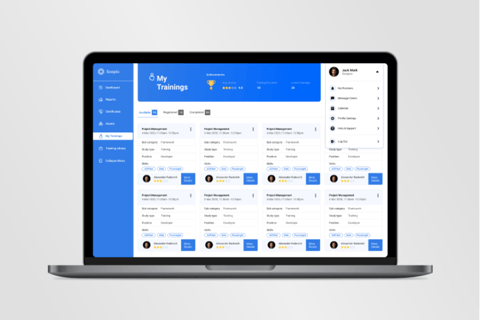 UI/UX Design for a Resource Management Tool (RMT) Web App project