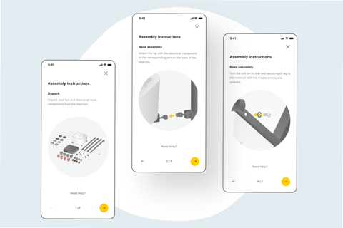 Mobile App for an Indoor Growing System project