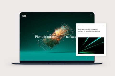Riverlane | Website Redesign for the Quantum Computing Company project