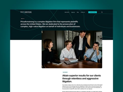 Price Armstrong | Law and Legal Services project