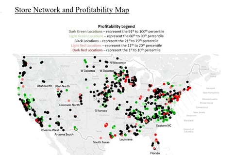 Store Network Optimization for a Retail Company project