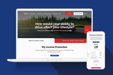 UX/UI Design for an Insurance Platform project