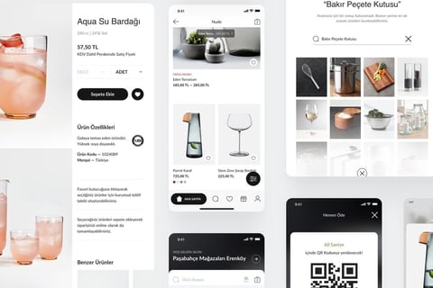 Interactive Store Experience: Physical-meets-digital Retail, UI/UX, and Service Design project