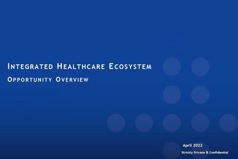 Opportunity Overview of Potential Strategic Alliance for Hospitals and Health Insurance Providers project