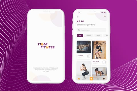 Mobile Fitness Tracking Application (Tiger Fitness) project