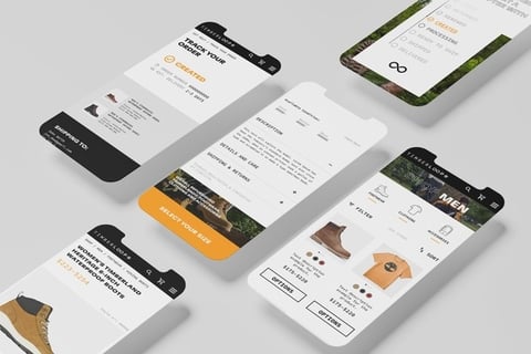 Circular Economy eCommerce for Timberland project