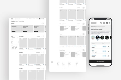 Nifty's Inc.: UX Design for NFT Web App project