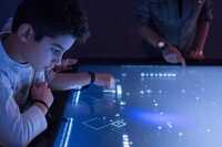Encryption Interactive Multi-touch Table Game Design | Spy Museum