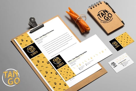 Tango Steakhouse | Brand, Stationery, and Packaging Design and Advertisement Strategy project