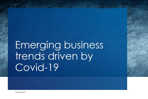 Emerging Business Trends Driven by the Pandemic project