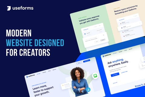 Web Design for Useforms – A Survey Tool to Ask Anything project