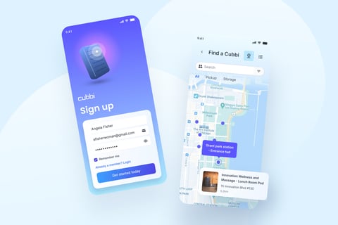 Cubbi Food Storage and Delivery Service project