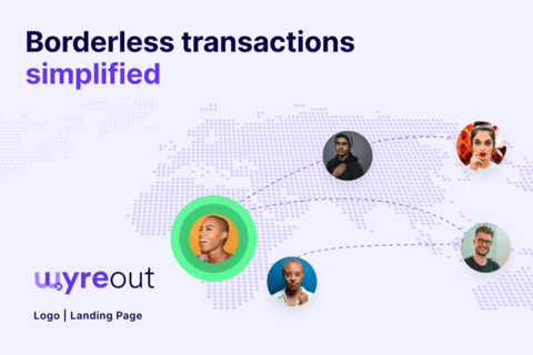Logo and Landing Page Design for Wyreout project